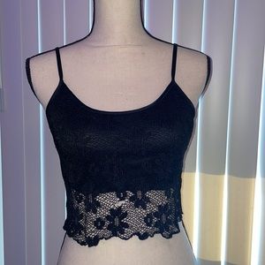 Mesh Crop Top